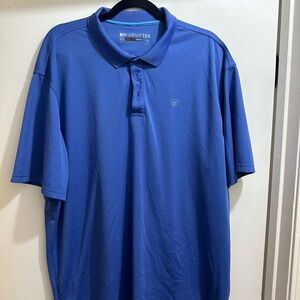 Ariat Men's Blue Polo Shirt